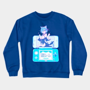 Rem Dating Simulator Crewneck Sweatshirt